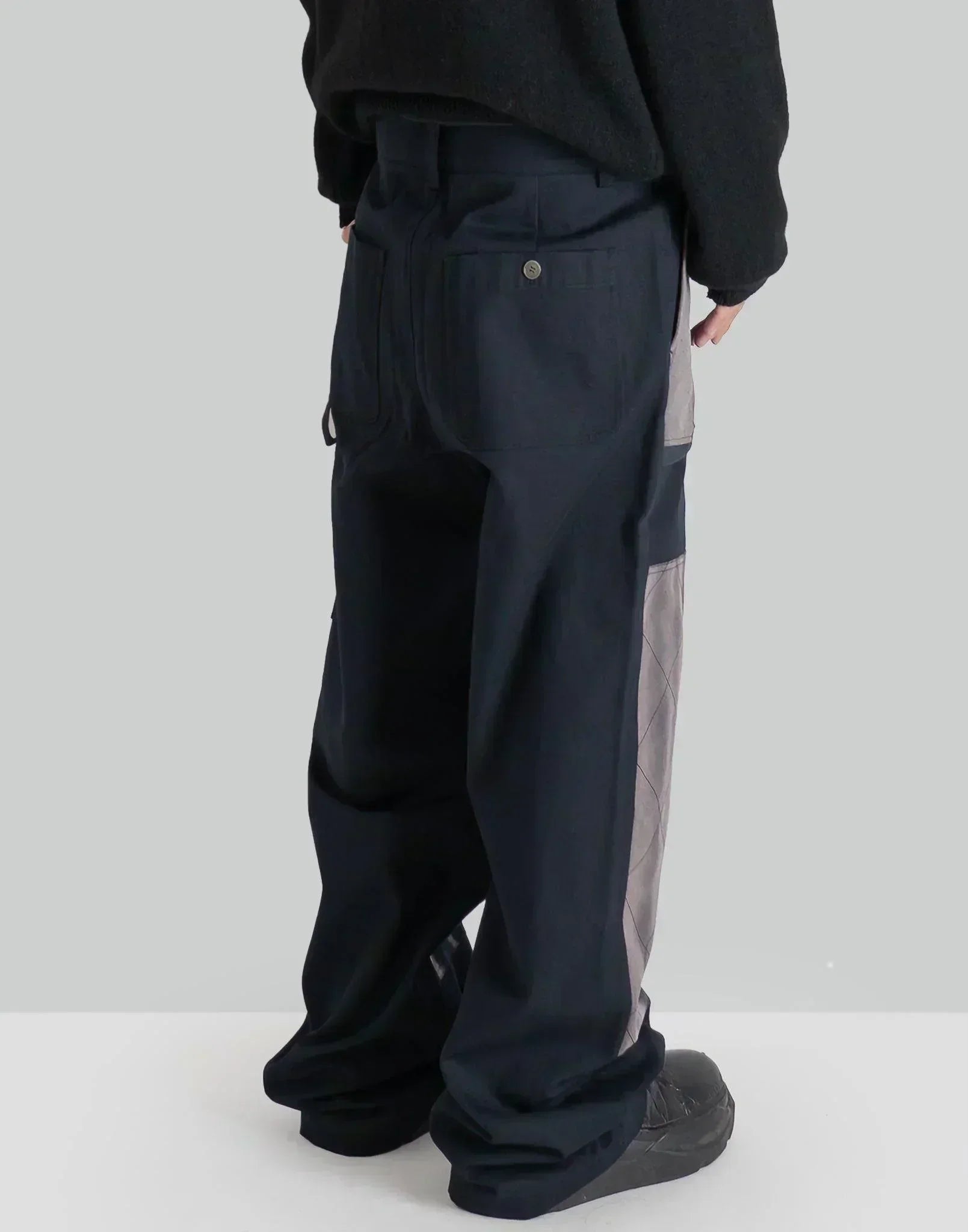 JiyongKim - SUN-BLEACHED DOUBLE KNEE TROUSERS - 082plus