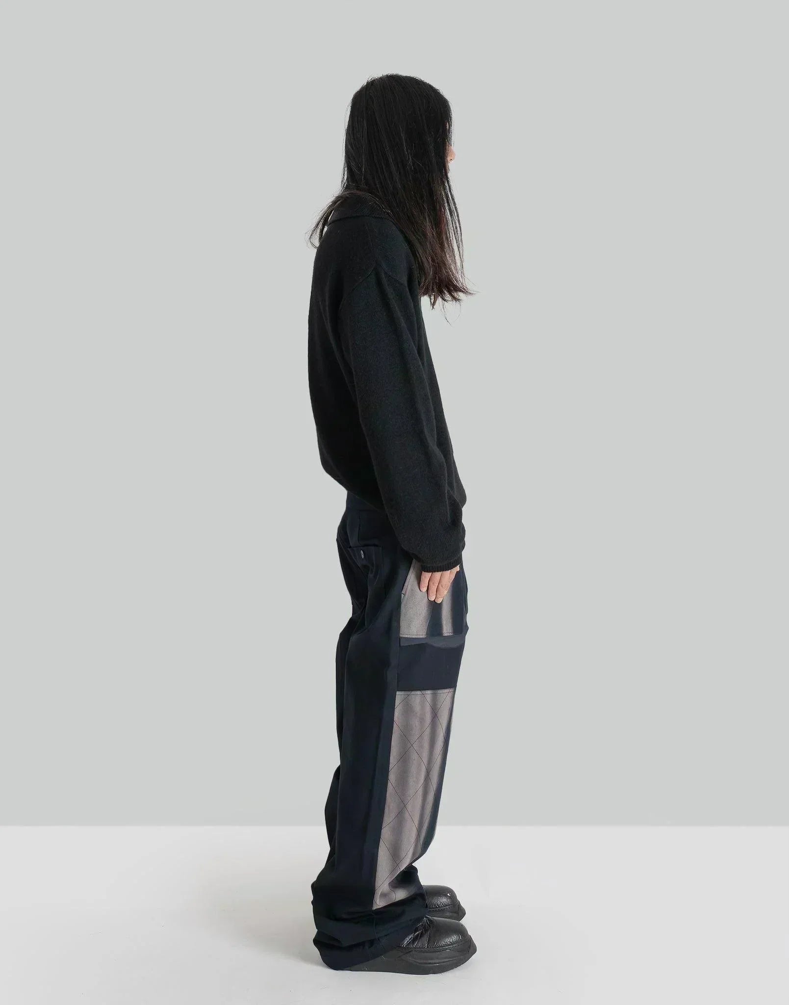 JiyongKim - SUN-BLEACHED DOUBLE KNEE TROUSERS - 082plus