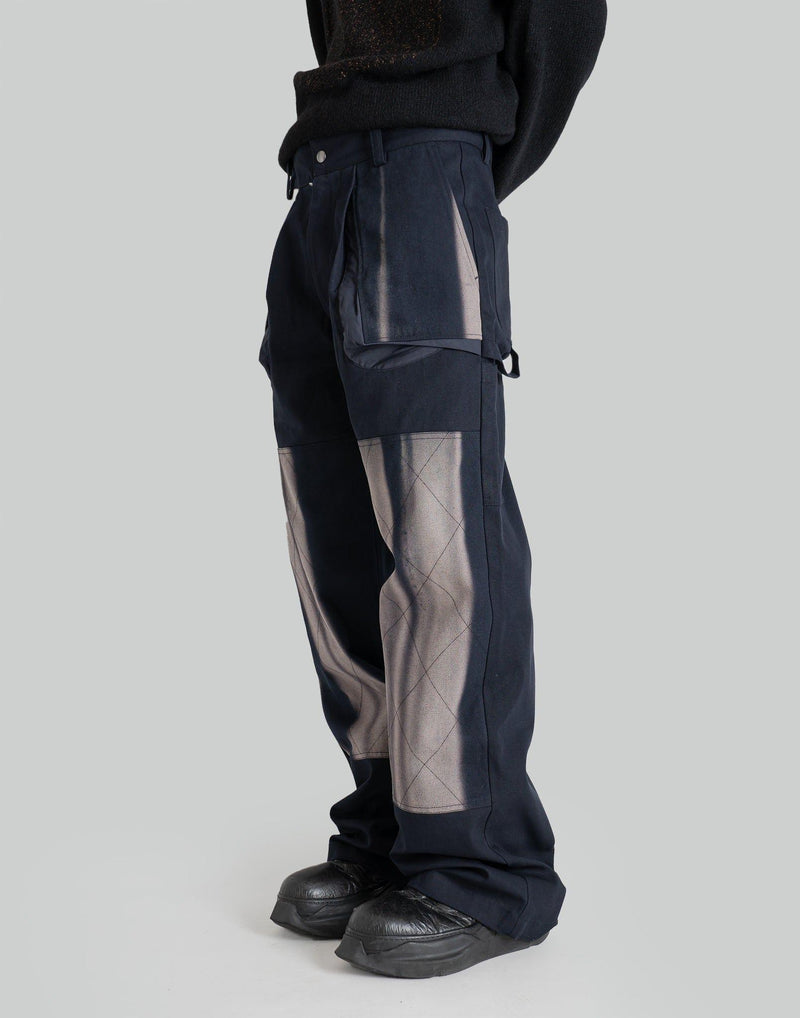 JiyongKim - SUN-BLEACHED DOUBLE KNEE TROUSERS - 082plus