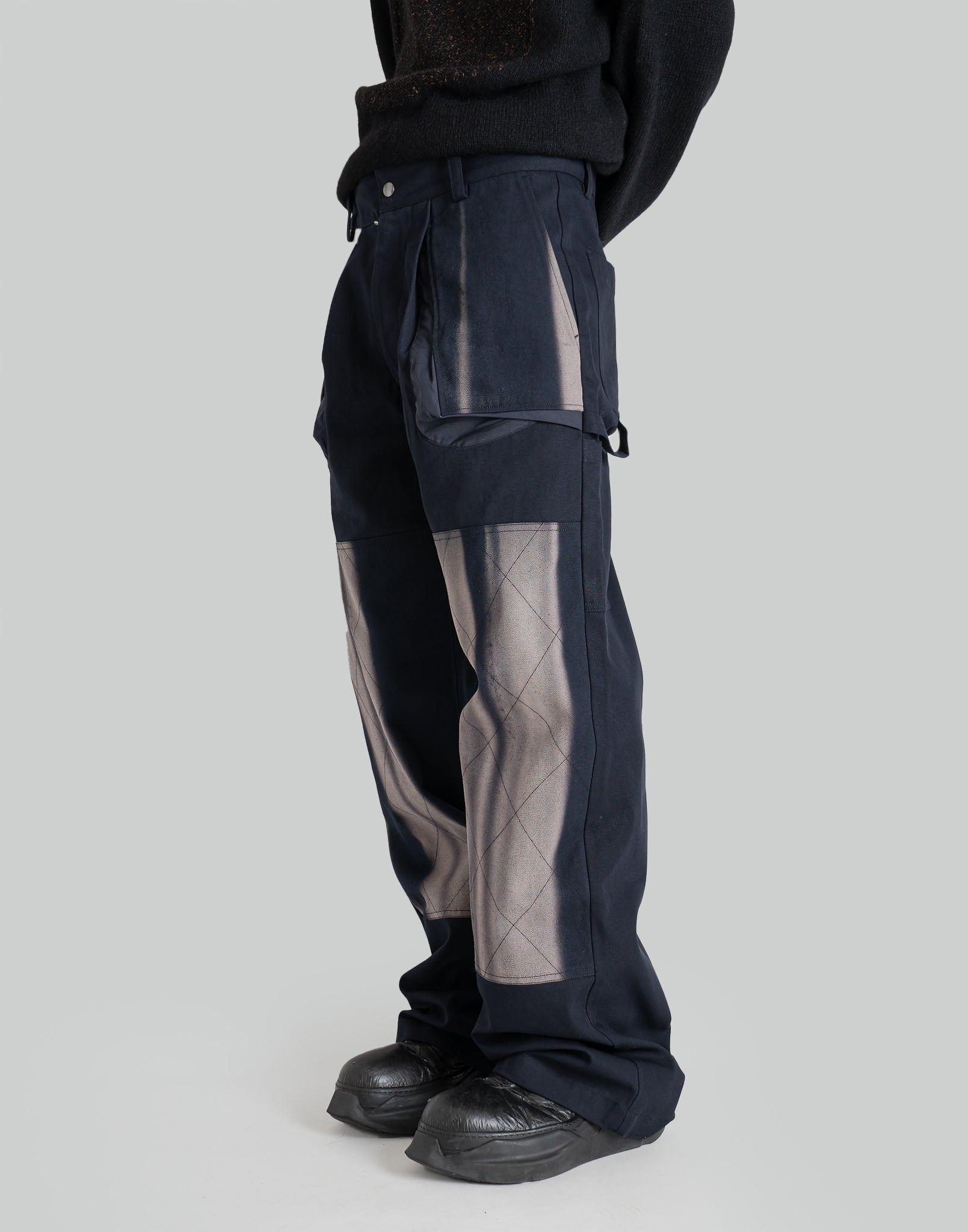 JiyongKim - SUN-BLEACHED DOUBLE KNEE TROUSERS - 082plus