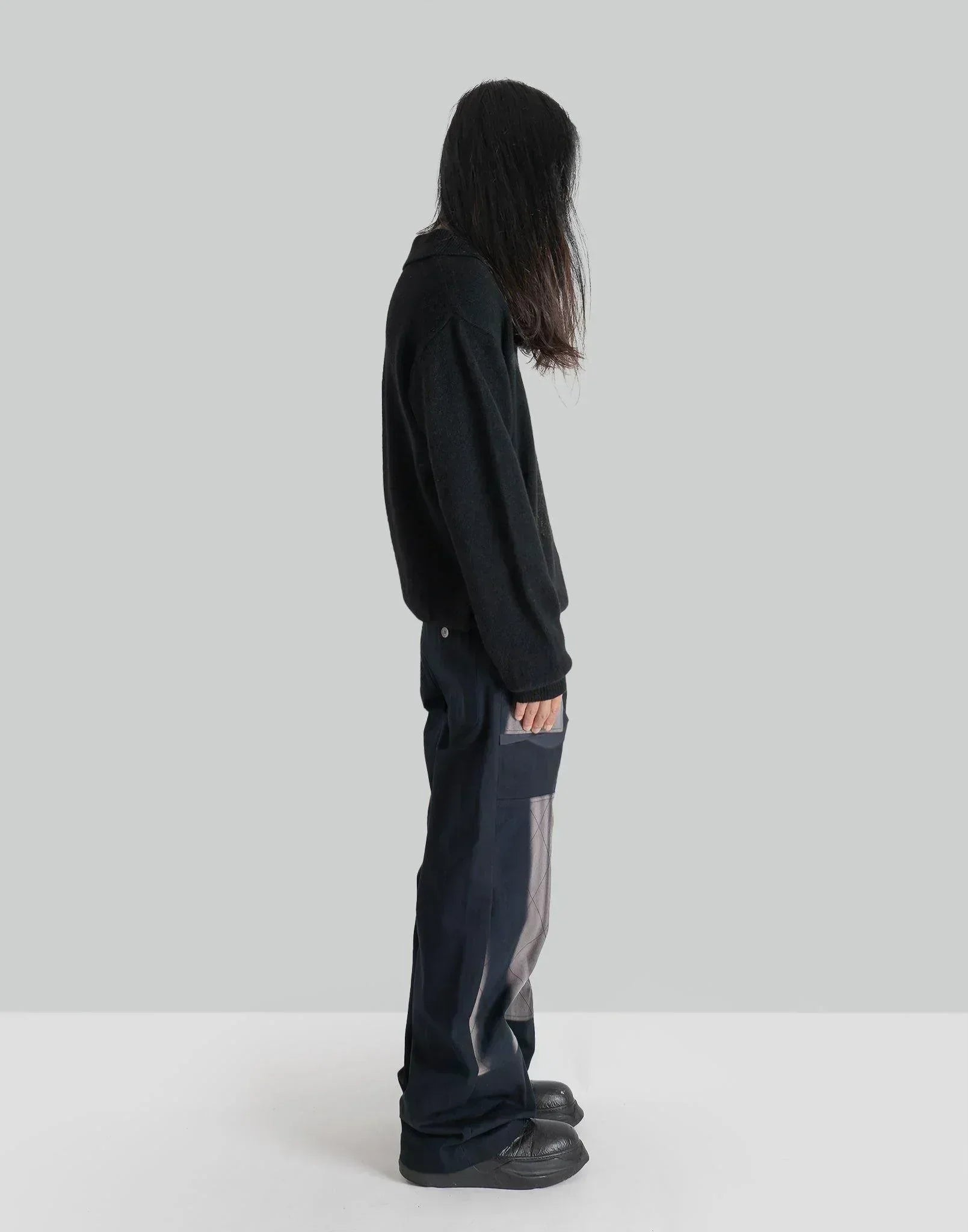 JiyongKim - SUN-BLEACHED DOUBLE KNEE TROUSERS - 082plus