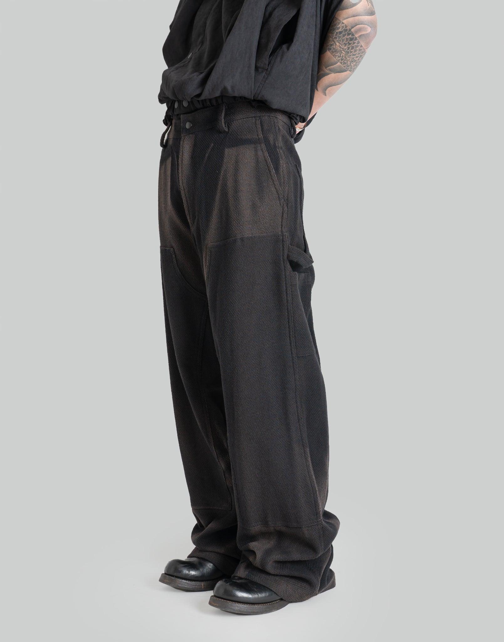 JiyongKim - SUN-BLEACHED DOUBLE KNEE TROUSERS - 082plus