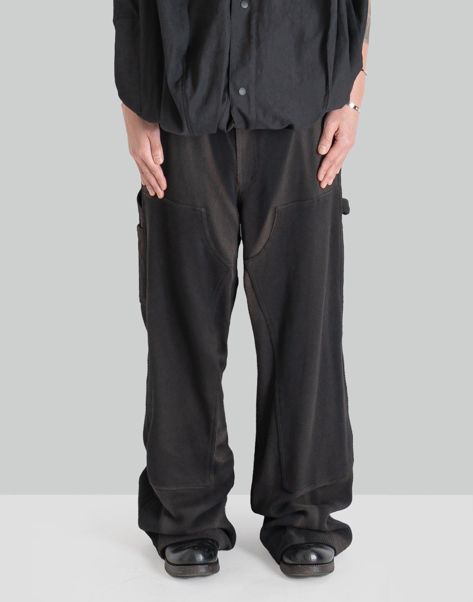 JiyongKim - SUN-BLEACHED DOUBLE KNEE TROUSERS - 082plus