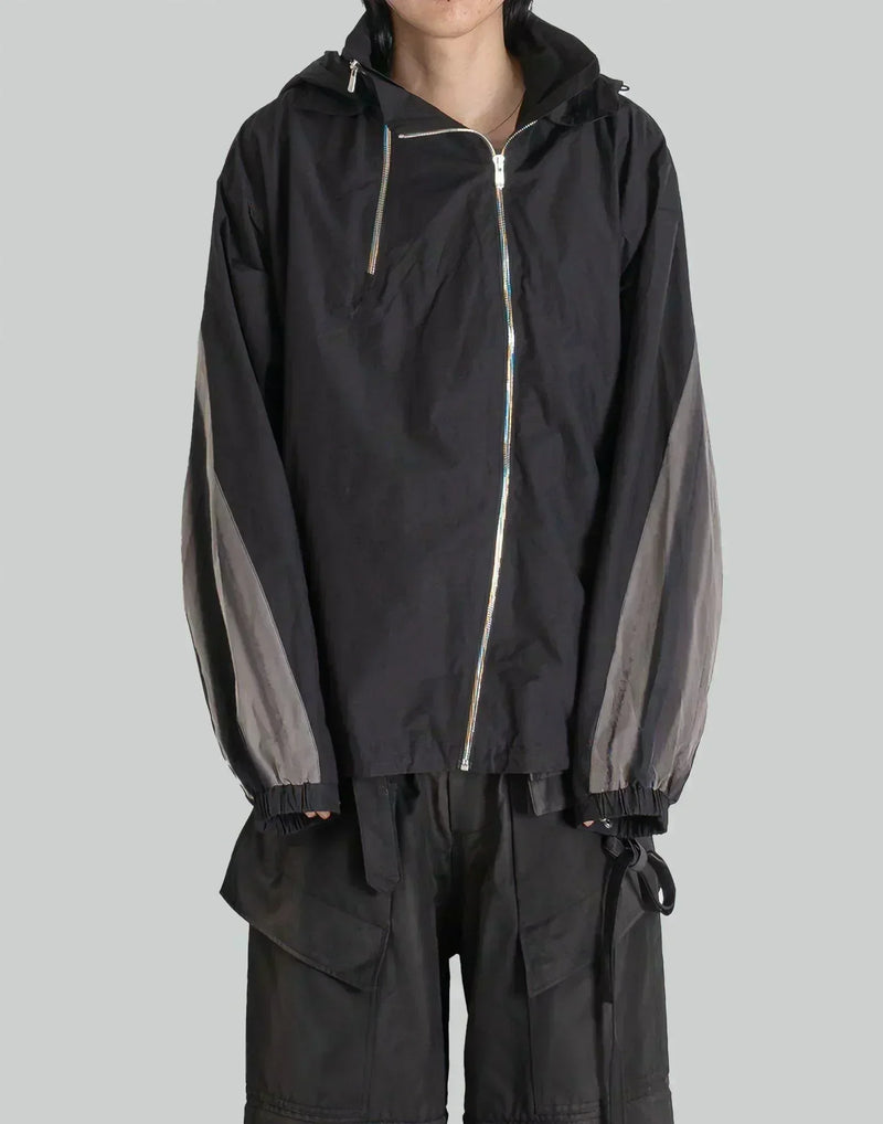 JiyongKim - SUN-BLEACHED DOUBLE ZIPPER ANORAK - 082plus