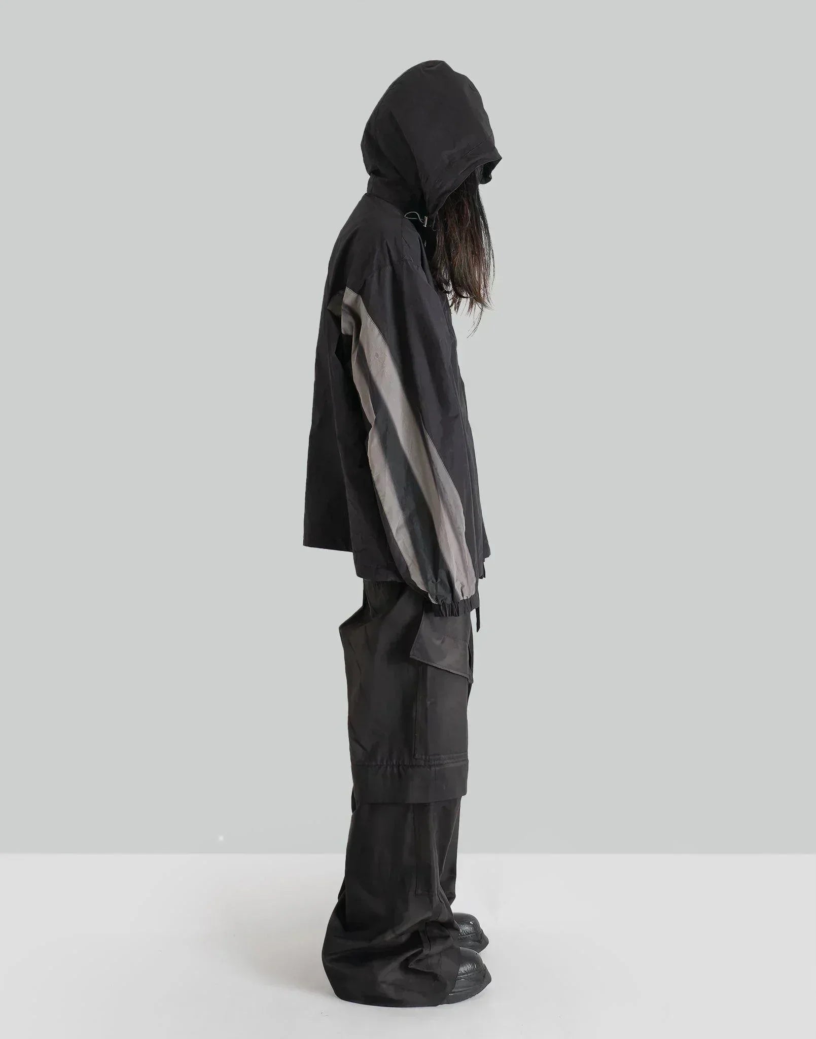 JiyongKim - SUN-BLEACHED DOUBLE ZIPPER ANORAK - 082plus