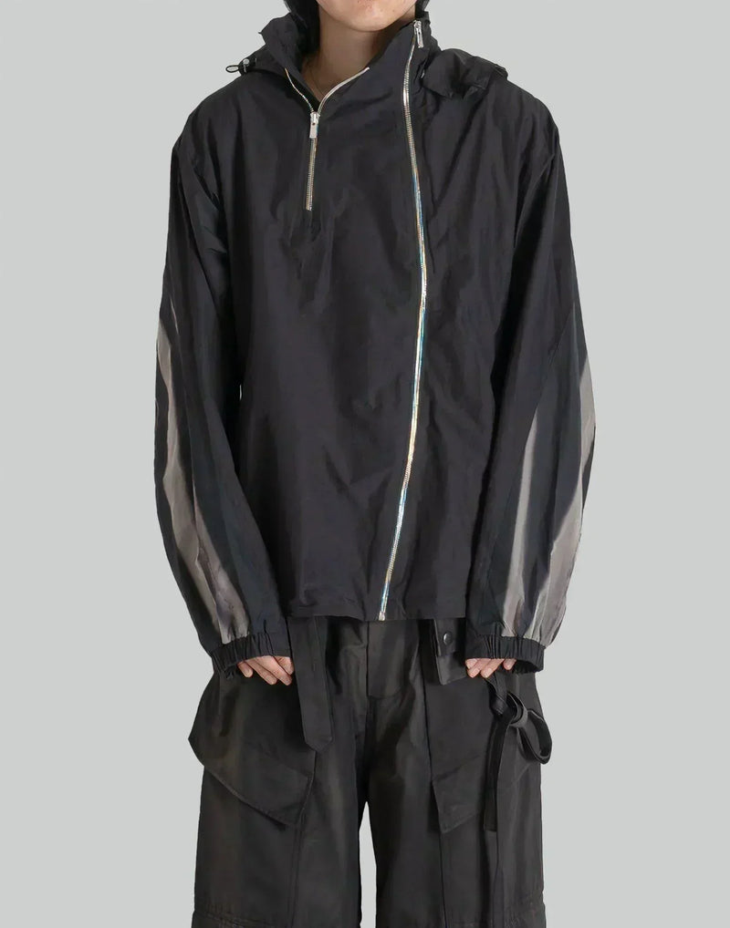 JiyongKim - SUN-BLEACHED DOUBLE ZIPPER ANORAK - 082plus