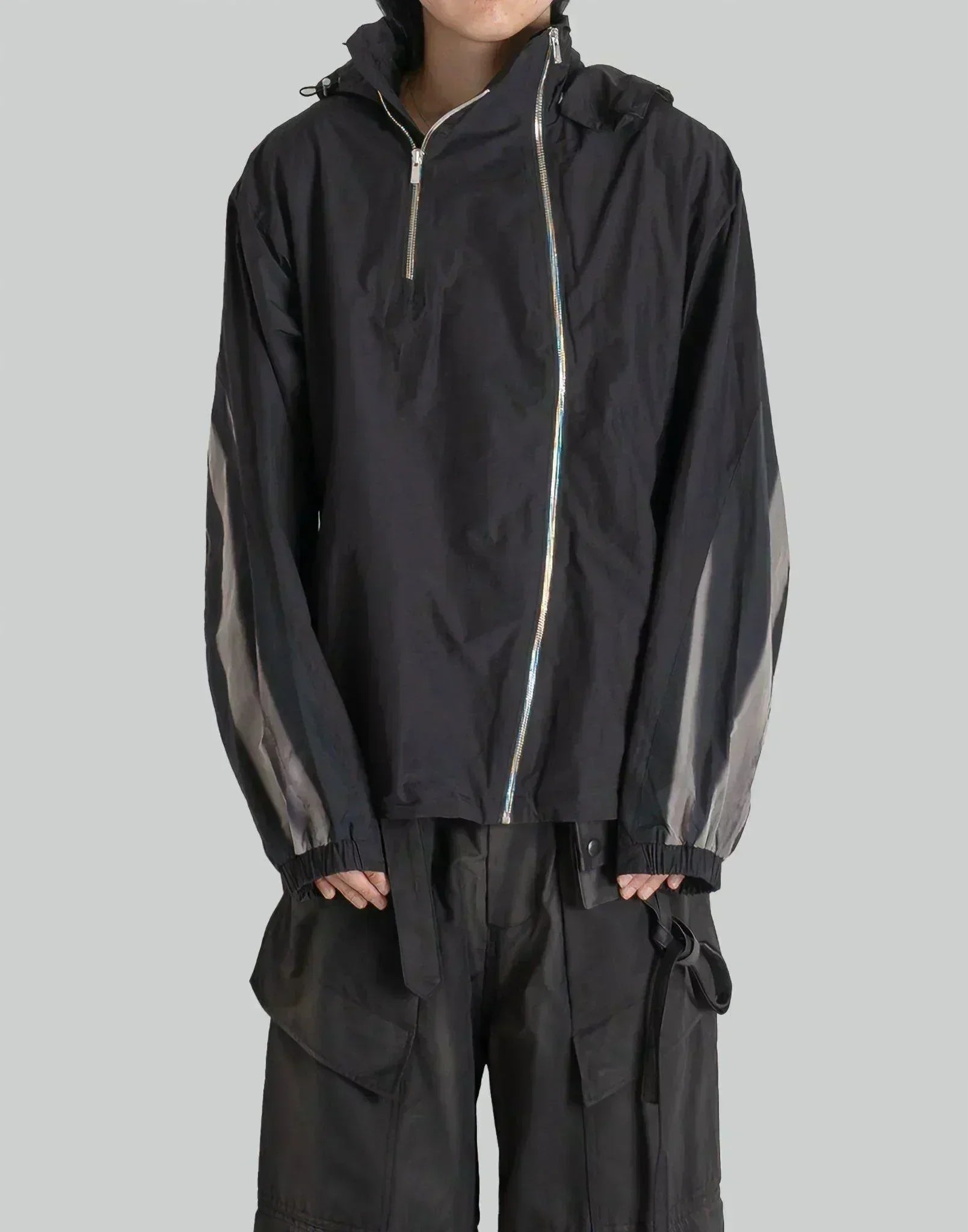 JiyongKim - SUN-BLEACHED DOUBLE ZIPPER ANORAK - 082plus