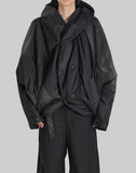 SUN-BLEACHED DRAPED INSULATE JACKET