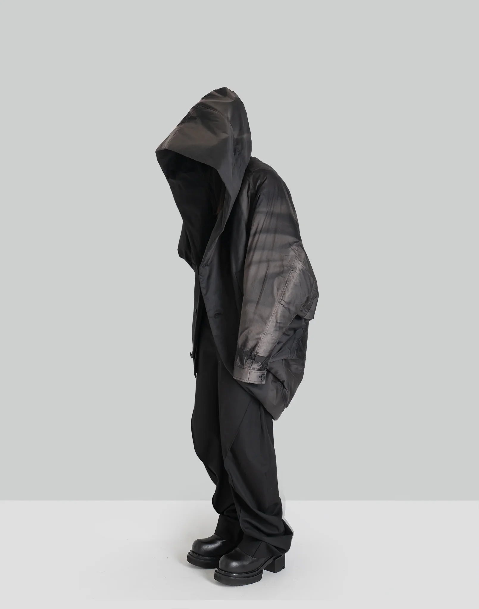 JiyongKim - SUN-BLEACHED DRAPED INSULATE JACKET - 082plus