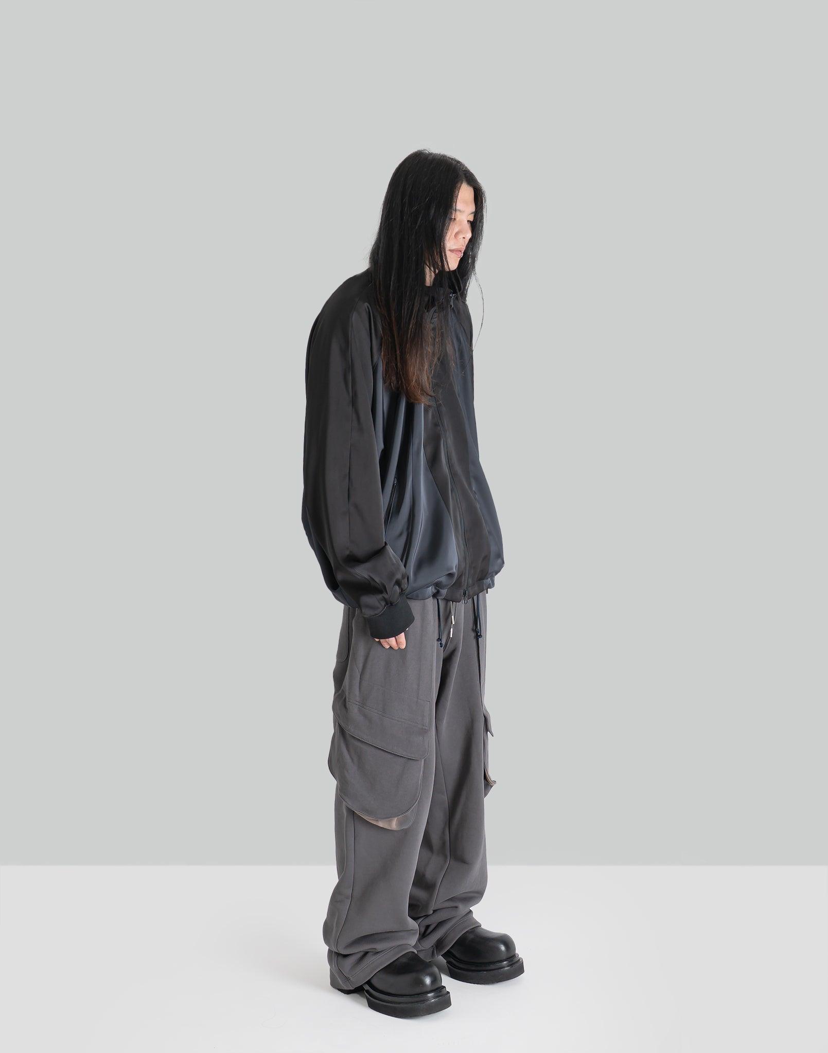 JiyongKim - SUN-BLEACHED DRAPED POCKET SWEATPANTS - 082plus