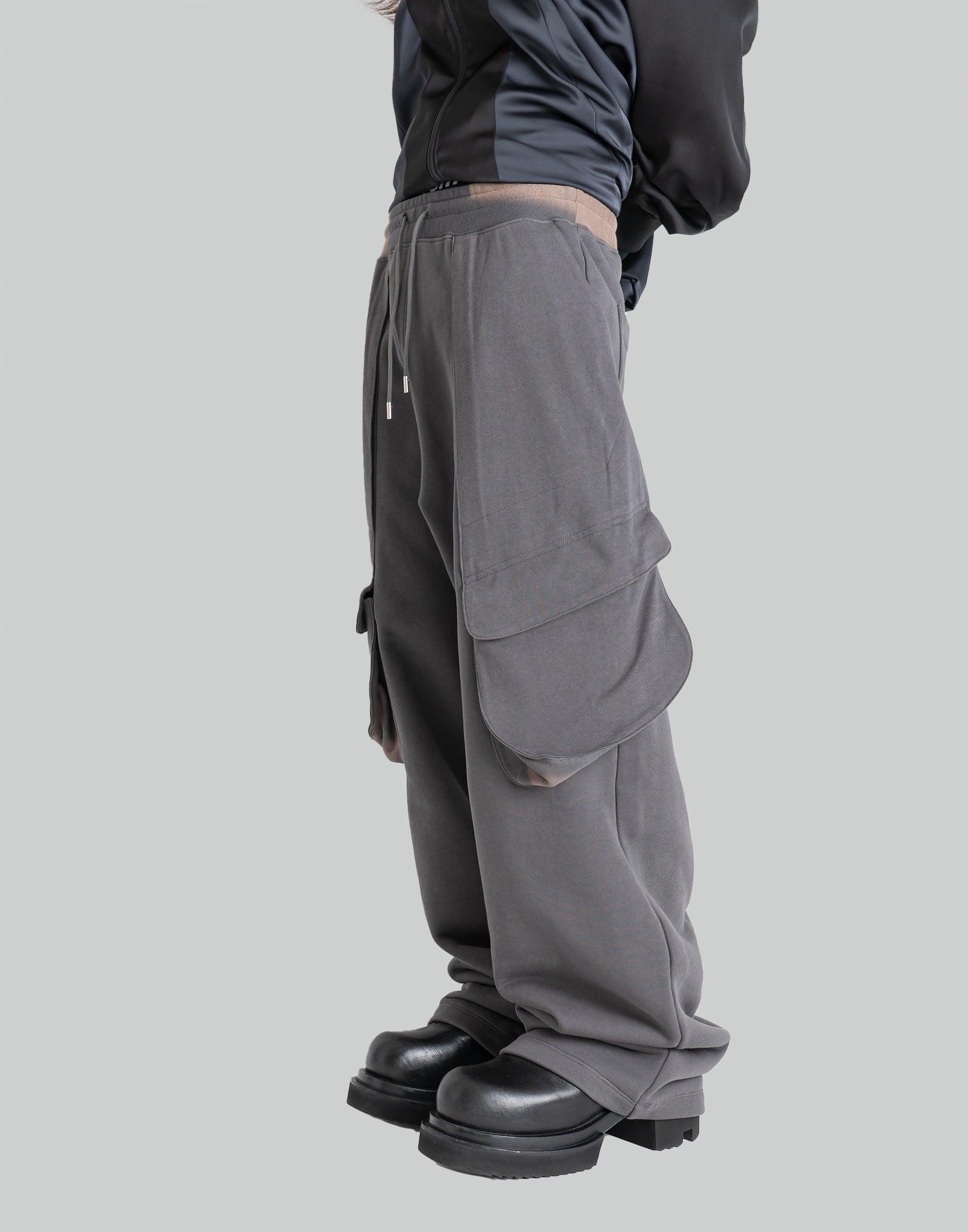 福袋 バースデイ JiyongKim SUN-BLEACHED DRAPED POCKET SWEATPANTS – 082plus パンツ