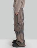 JiyongKim - SUN-BLEACHED DRAPED POCKET SWEATPANTS - 082plus