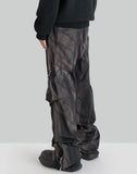JiyongKim - SUN-BLEACHED DRAPED POCKET TROUSERS - 082plus