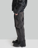JiyongKim - SUN-BLEACHED DRAPED POCKET TROUSERS - 082plus