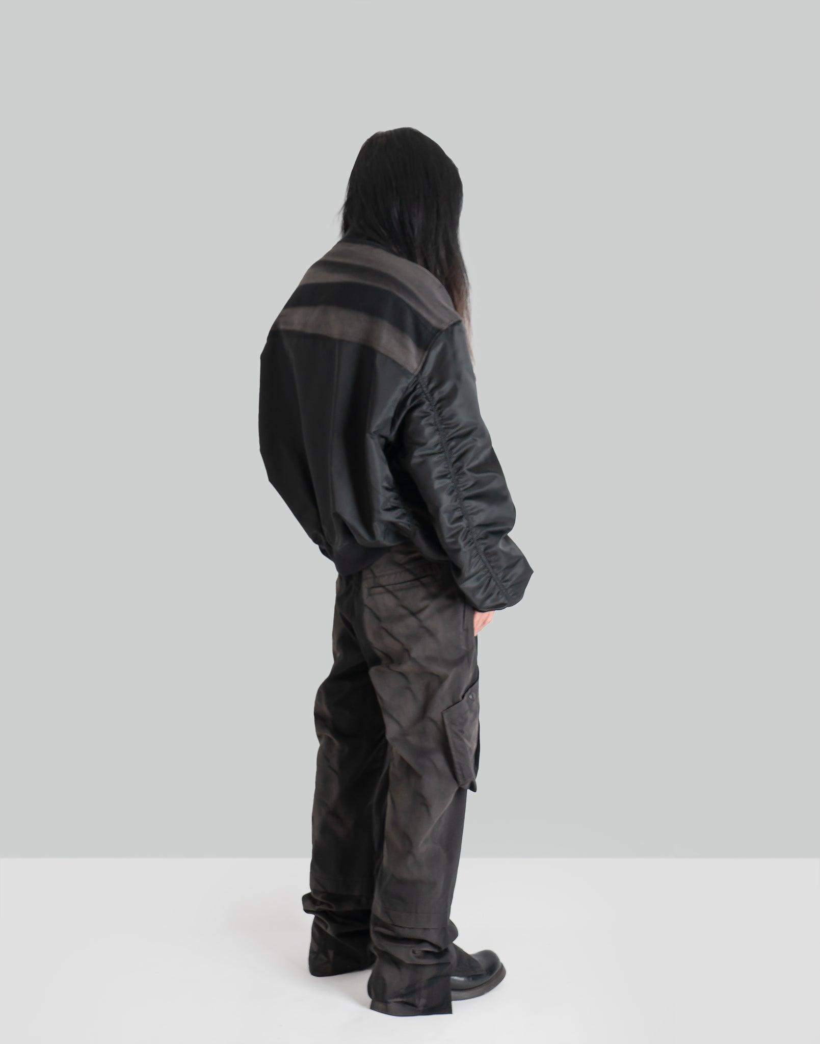 JiyongKim - SUN-BLEACHED DRAPED POCKET TROUSERS - 082plus