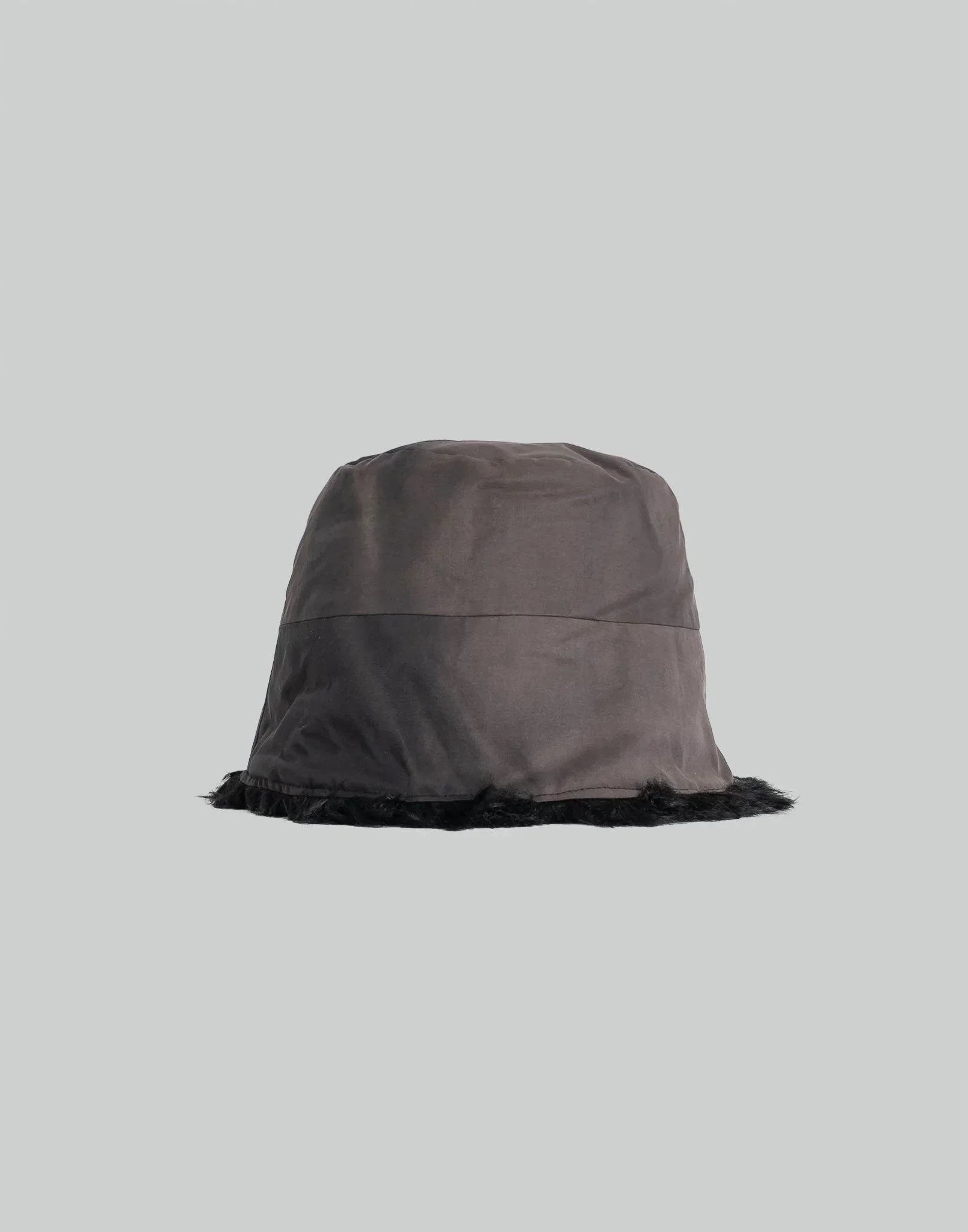 JiyongKim - SUN-BLEACHED FAUX FUR REVERSIBLE BUCKET HAT - 082plus