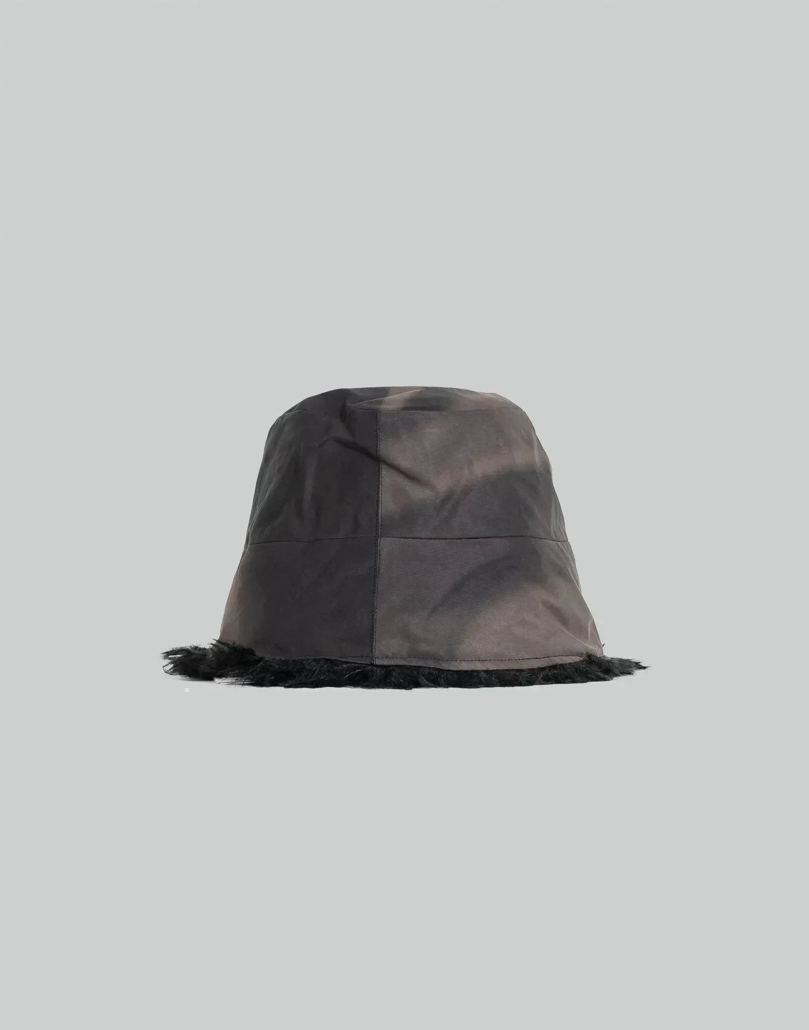 JiyongKim - SUN-BLEACHED FAUX FUR REVERSIBLE BUCKET HAT - 082plus