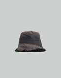 JiyongKim - SUN-BLEACHED FAUX FUR REVERSIBLE BUCKET HAT - 082plus