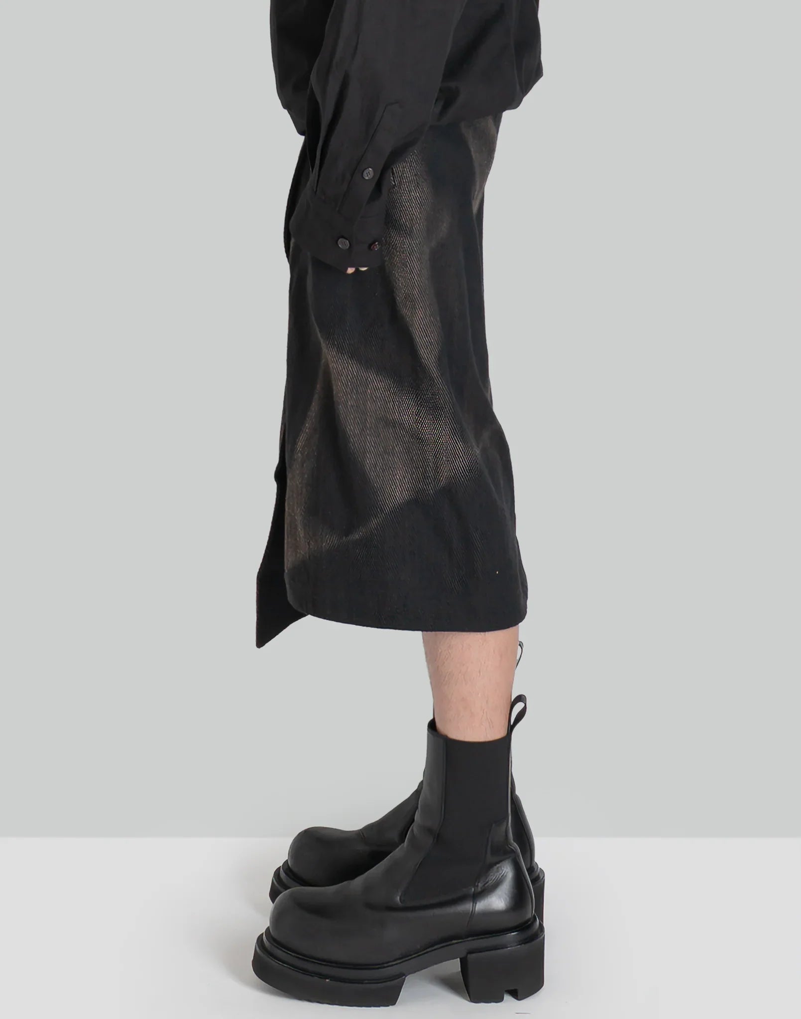 JiyongKim - SUN-BLEACHED FOLDED SKIRT - 082plus