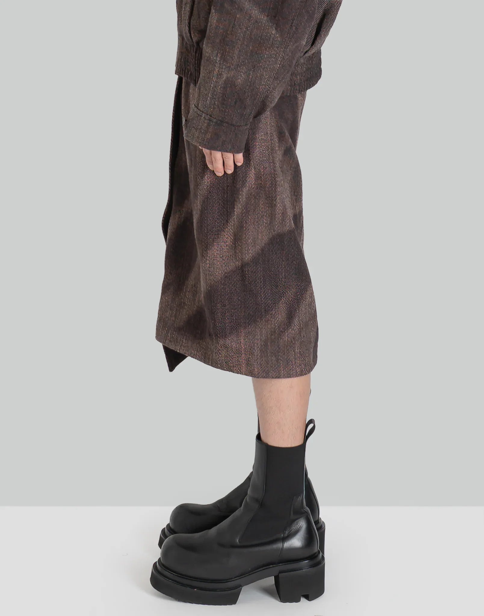 JiyongKim - SUN-BLEACHED FOLDED SKIRT - 082plus