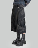 JiyongKim - SUN-BLEACHED LAYERED STRAP HALF TROUSERS - 082plus