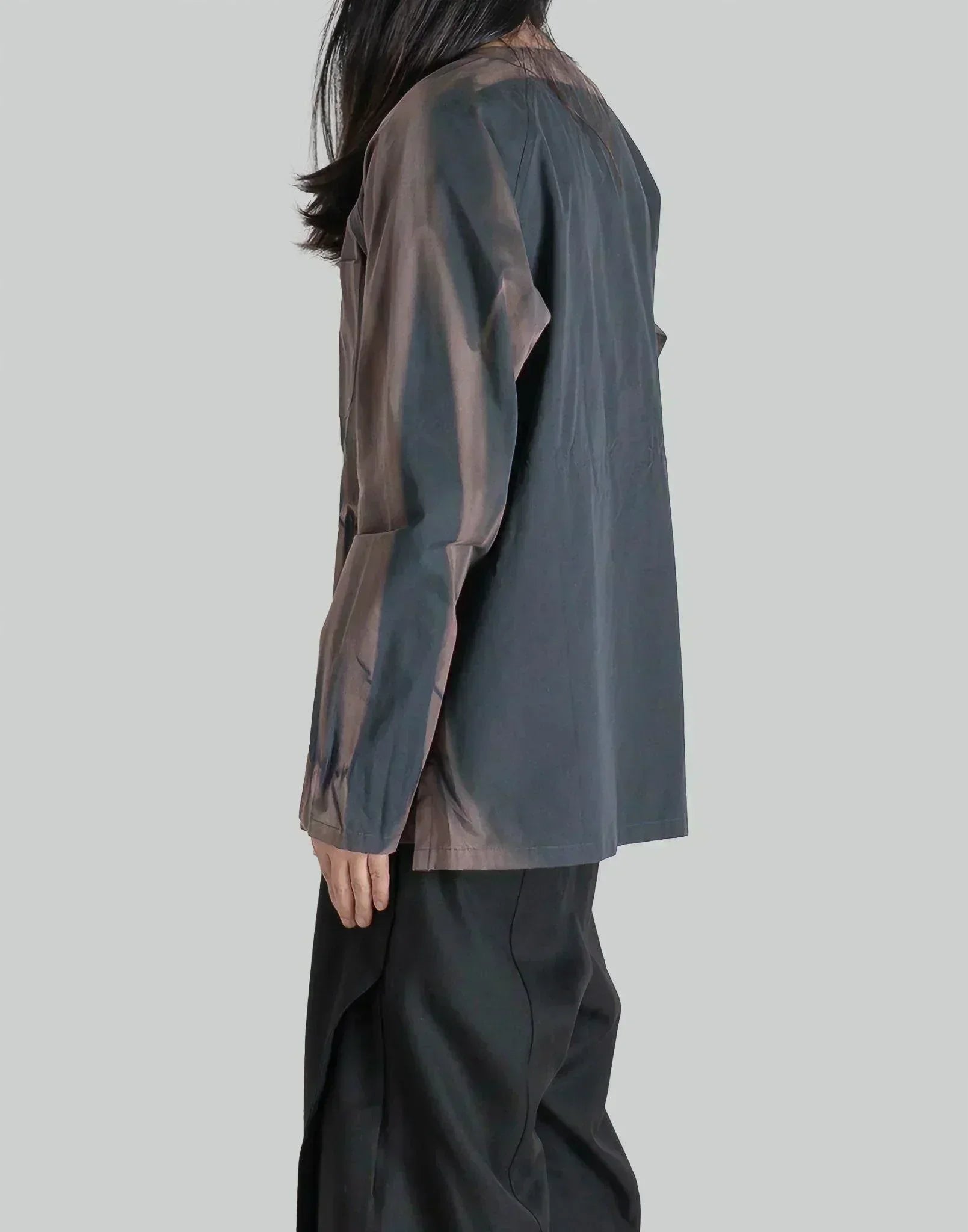 JiyongKim - SUN-BLEACHED LONG SLEEVE SHIRT - 082plus