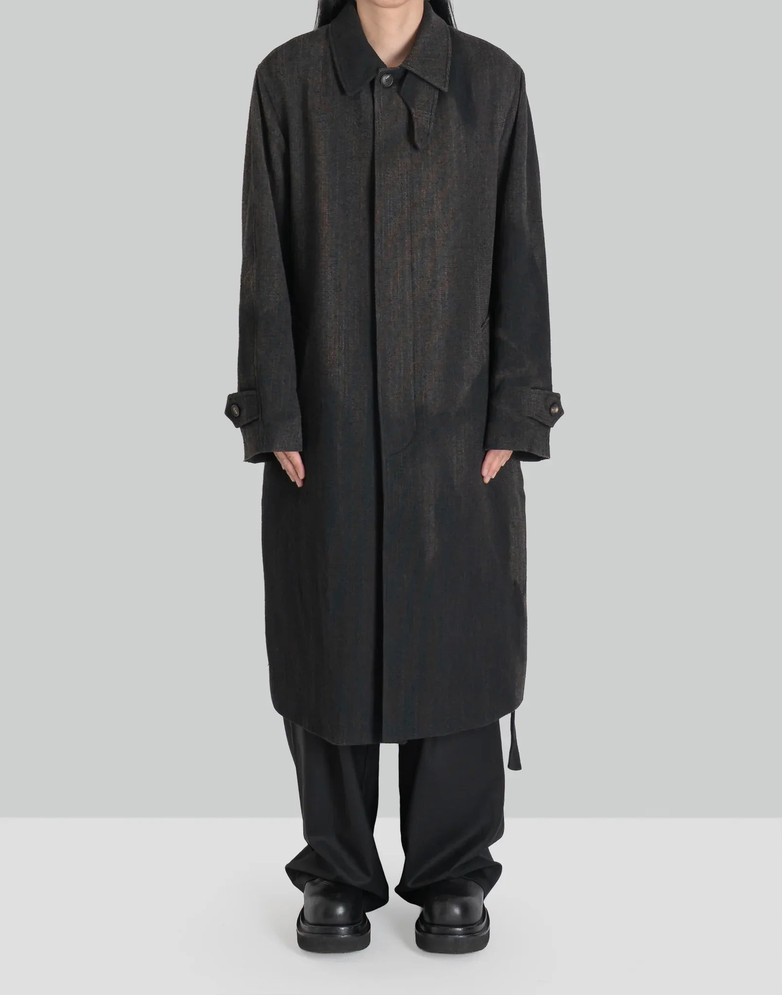 JiyongKim - SUN-BLEACHED MAC COAT - 082plus