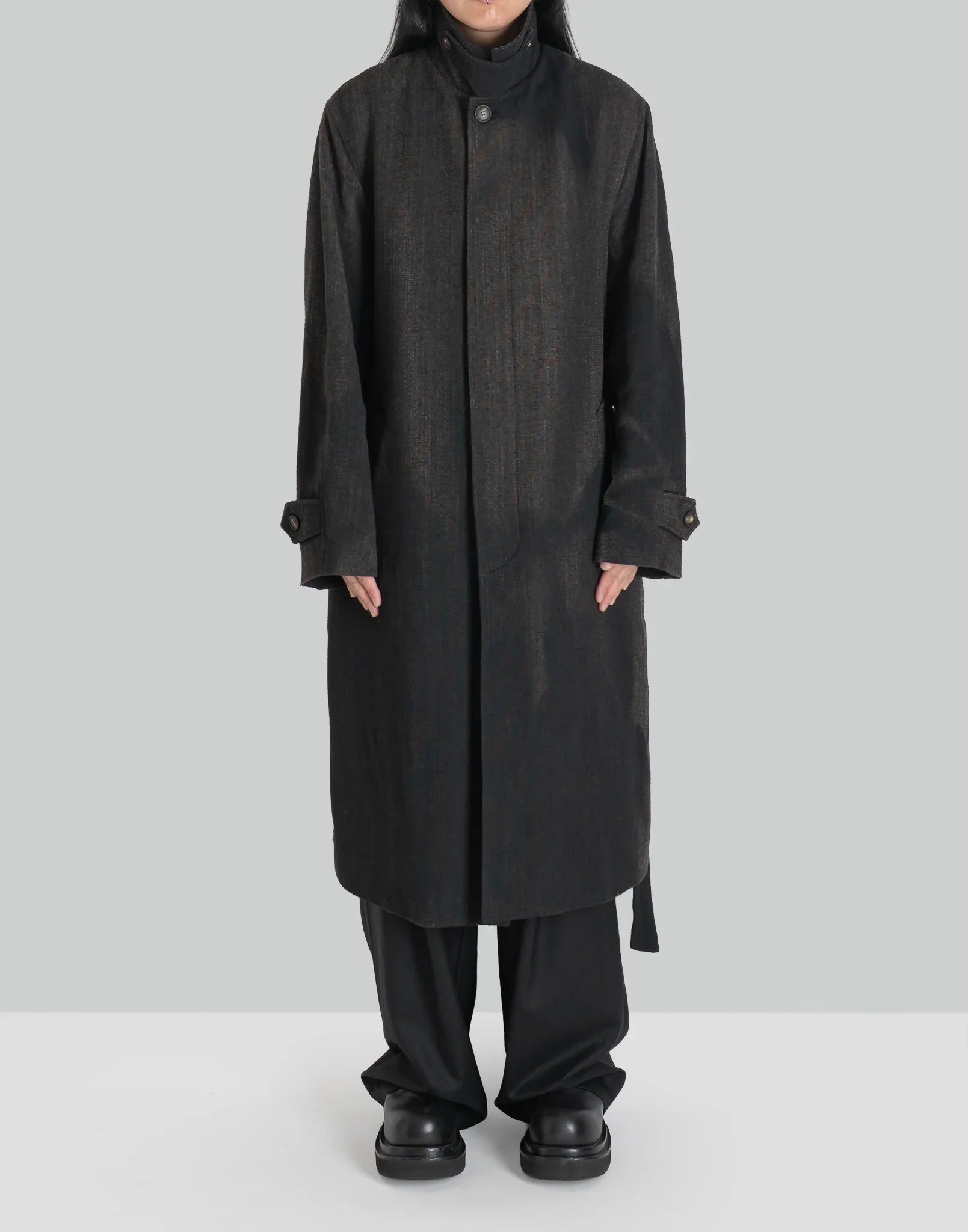 JiyongKim - SUN-BLEACHED MAC COAT - 082plus