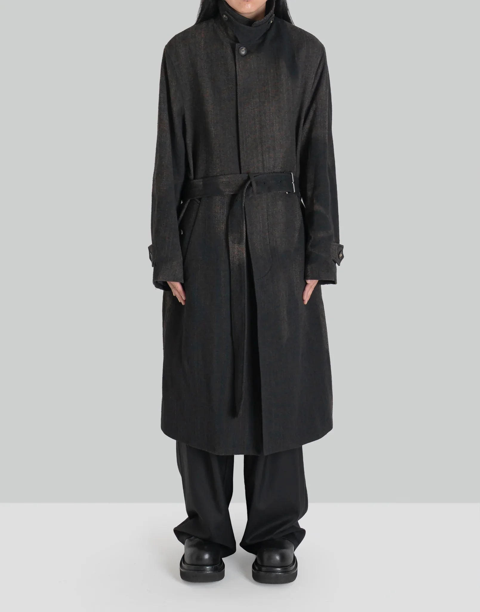 JiyongKim - SUN-BLEACHED MAC COAT - 082plus