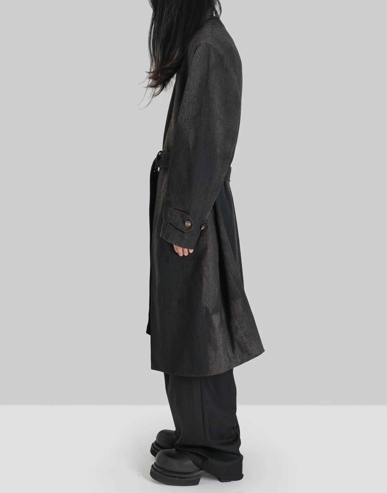 JiyongKim - SUN-BLEACHED MAC COAT - 082plus