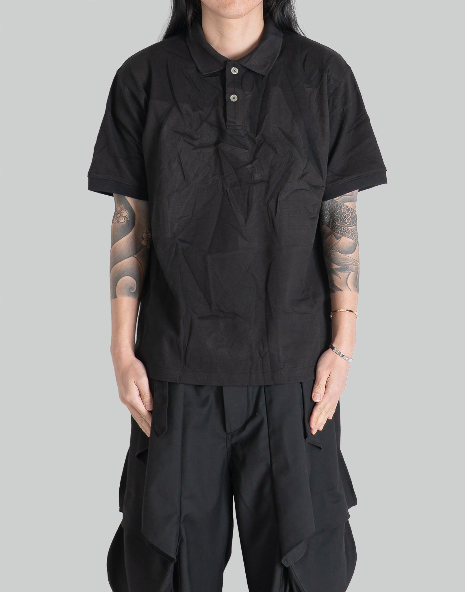 JiyongKim サークルサンブリーチTシャツ JiyongKim SUN-BLEACHED PACK POLO SHIRT – 082plus