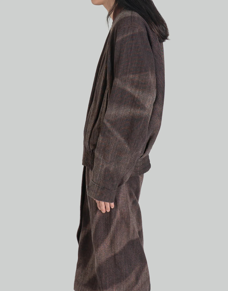 JiyongKim - SUN-BLEACHED PLEATED BOMBER - 082plus