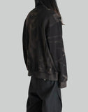 JiyongKim - SUN-BLEACHED TWISTED SWEATSHIRT - 082plus