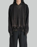 JiyongKim - SUN-BLEACHED TWISTED SWEATSHIRT - 082plus