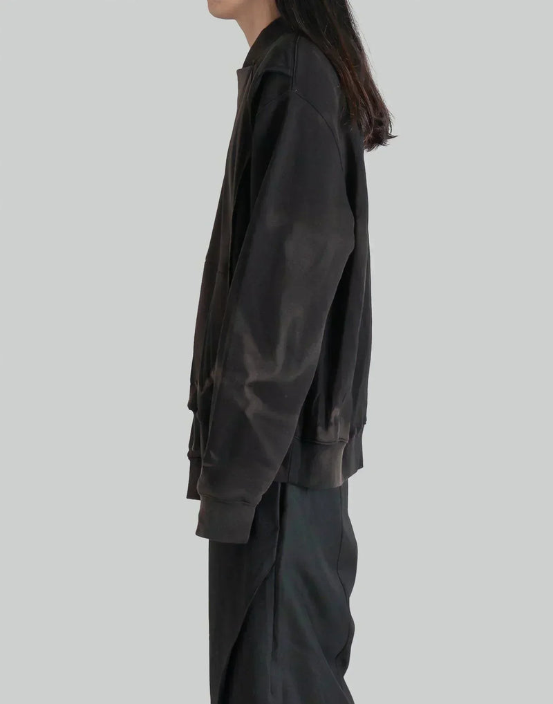 JiyongKim - SUN-BLEACHED TWISTED SWEATSHIRT - 082plus