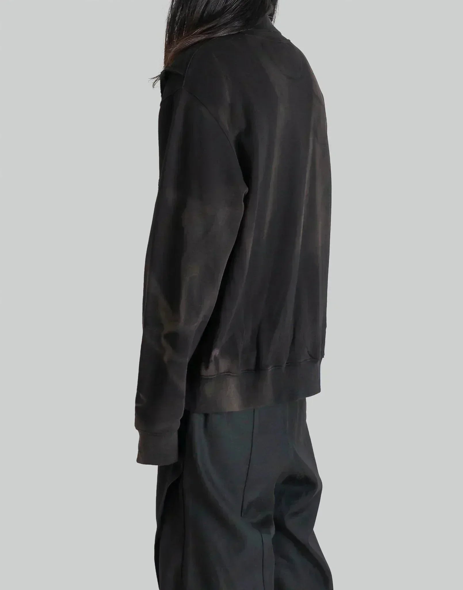 JiyongKim - SUN-BLEACHED TWISTED SWEATSHIRT - 082plus