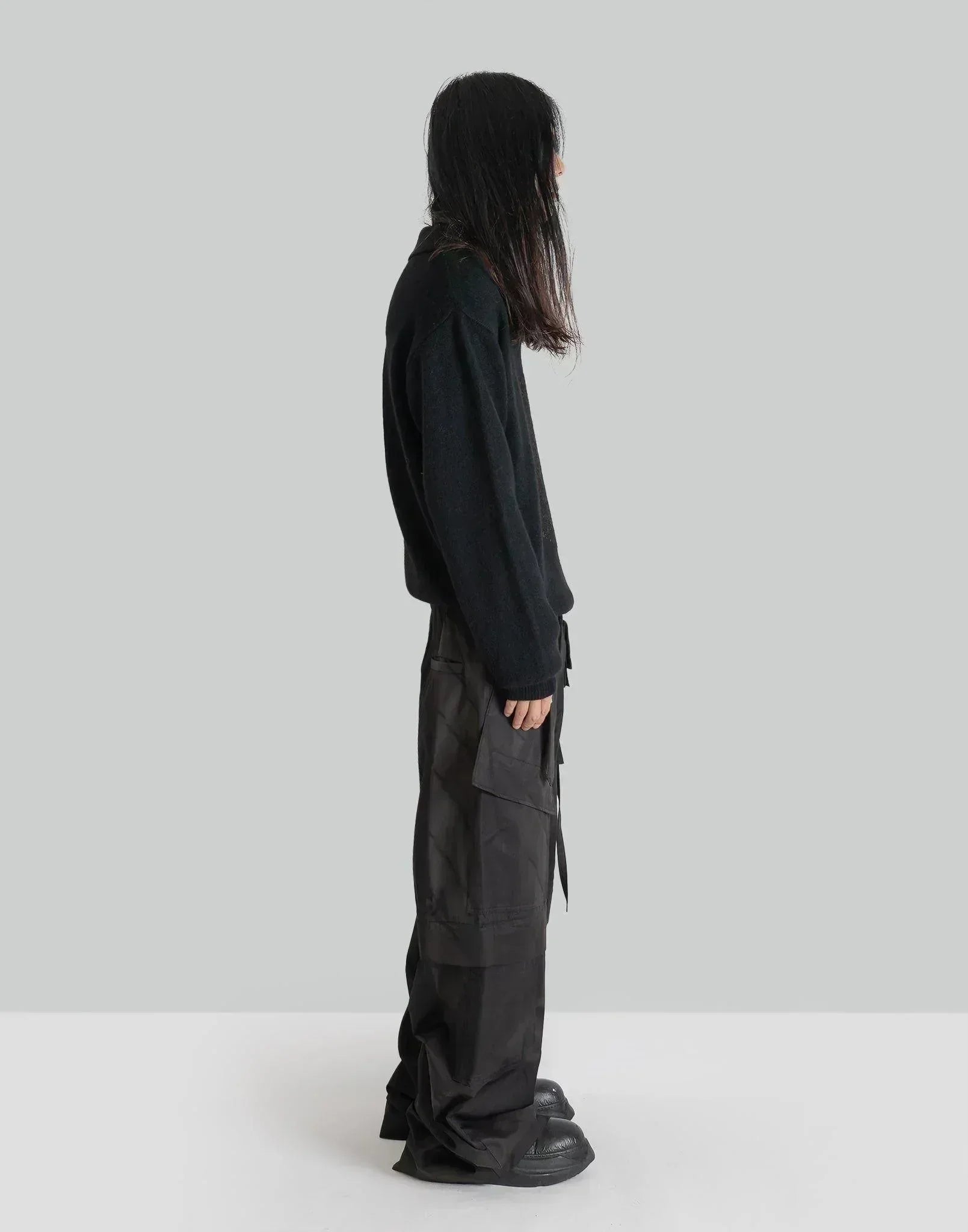 JiyongKim - SUN-BLEACHED WIDE DETACHABLE TROUSERS - 082plus