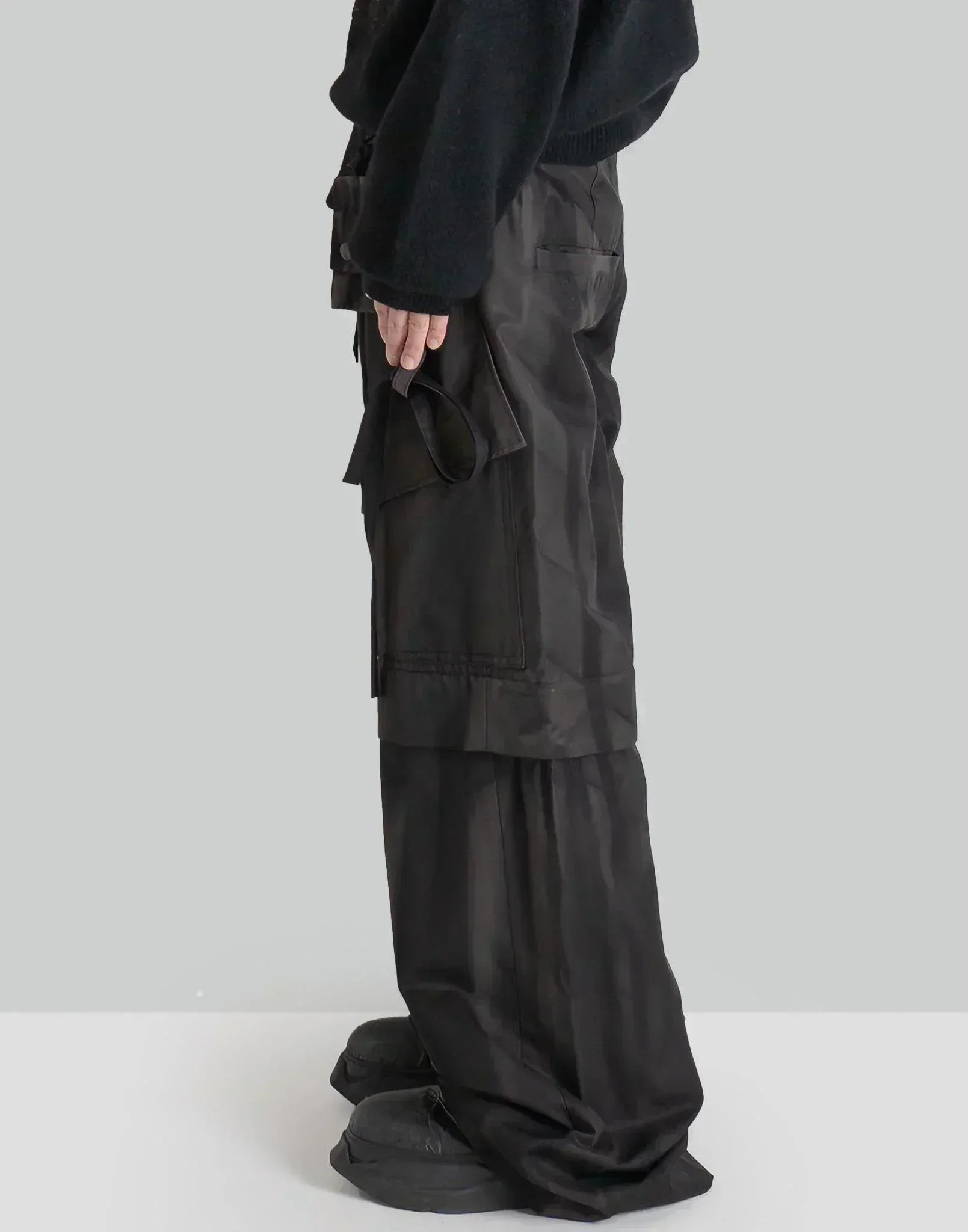 JiyongKim - SUN-BLEACHED WIDE DETACHABLE TROUSERS - 082plus