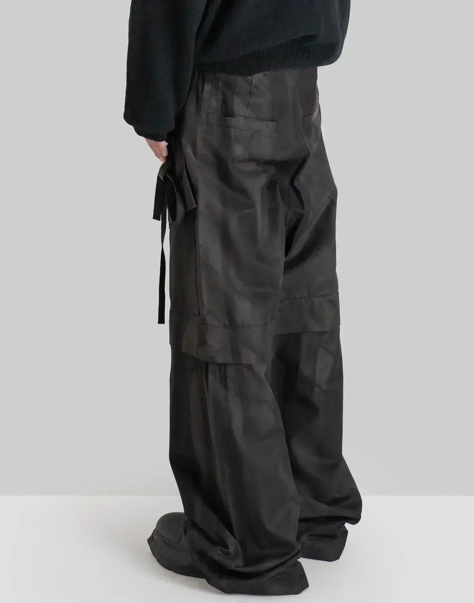 JiyongKim - SUN-BLEACHED WIDE DETACHABLE TROUSERS - 082plus