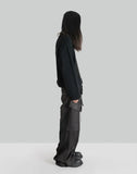 JiyongKim - SUN-BLEACHED WIDE DETACHABLE TROUSERS - 082plus
