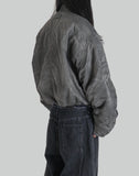 FENG CHEN WANG - Spray Painted Nylon Bomber Jacket - 082plus