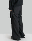 JiyongKim - TAILORED DETACHABLE POCKET WIDE TROUSE - 082plus
