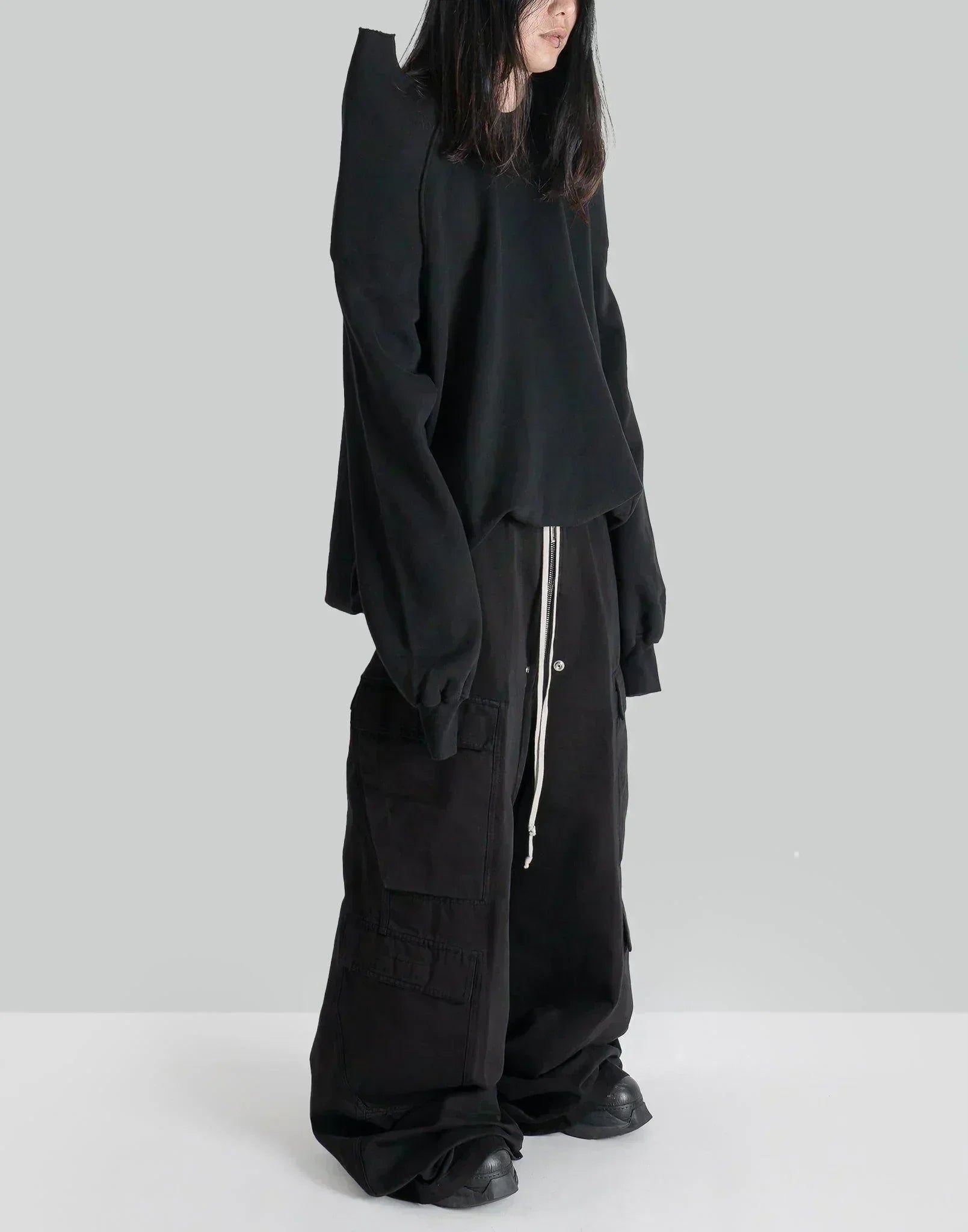 Rick Owens Drkshdw - DOUBLE CARGO JUMBO BELAS - 082plus