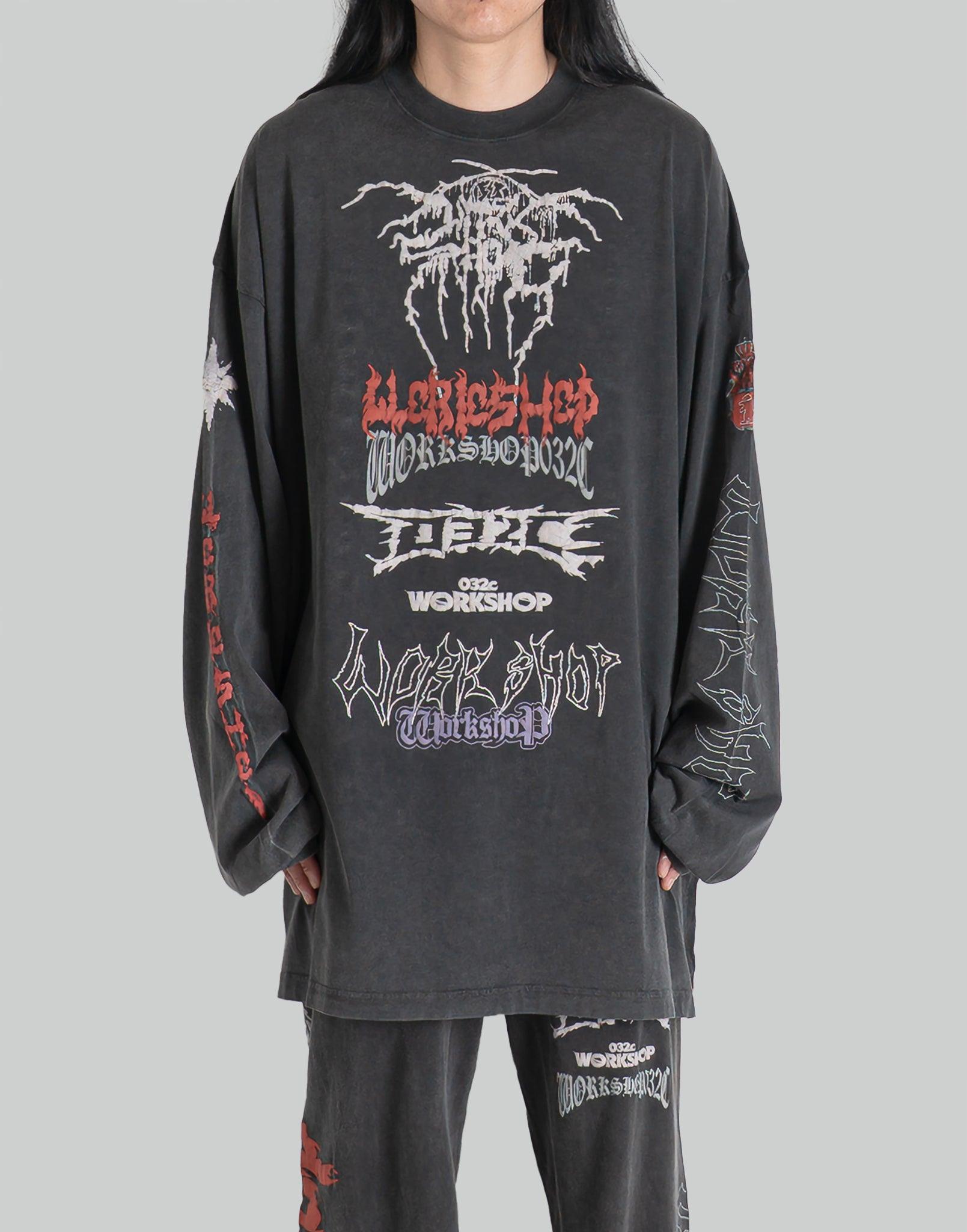 032C - 'TELEPRESENCE'' OVERSIZED LONGSLEEVE - 082plus