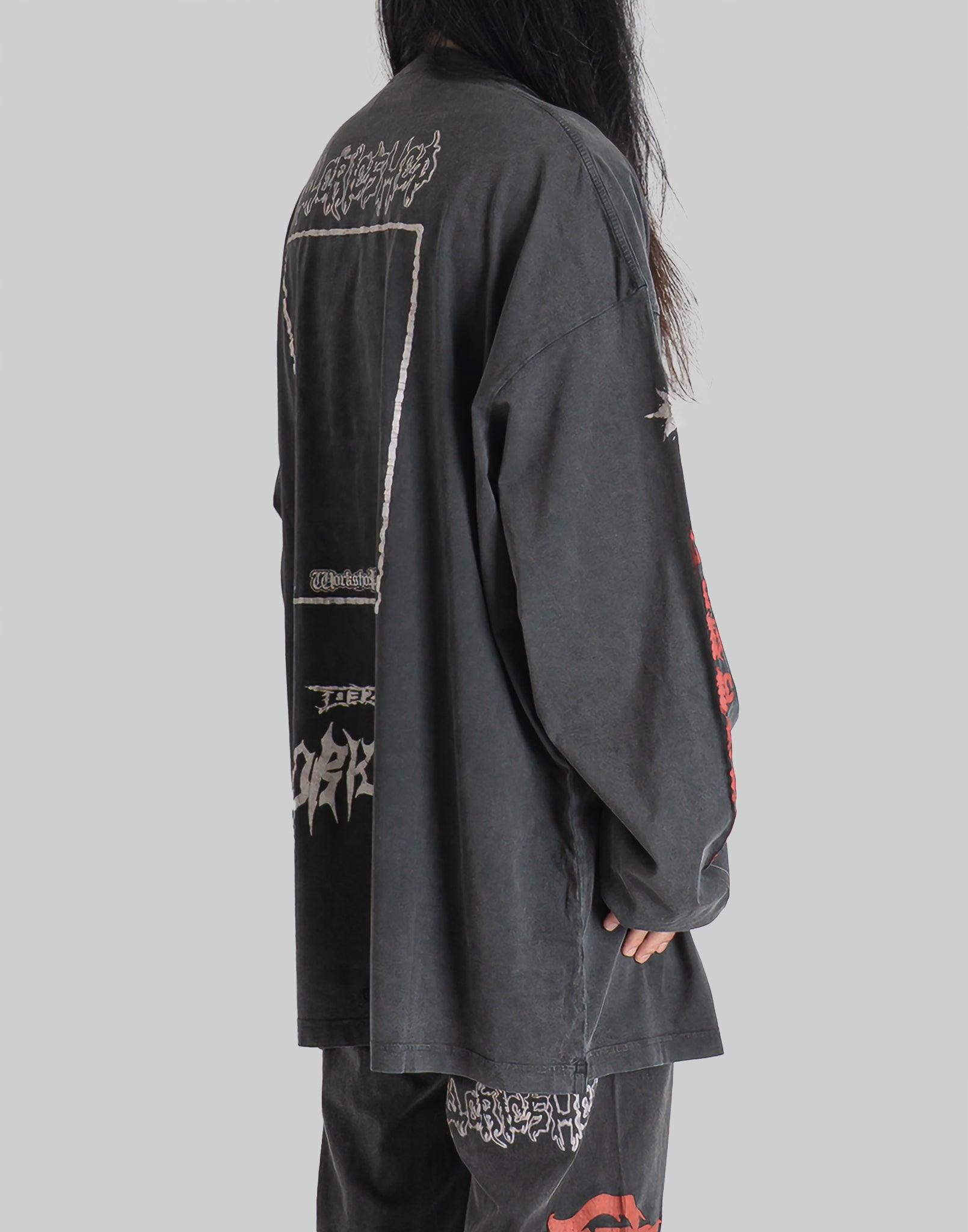 032C - 'TELEPRESENCE'' OVERSIZED LONGSLEEVE - 082plus