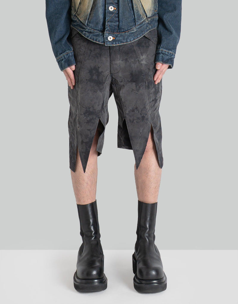 JUNTAE KIM - TIE-DYED PETAL SHORTS - 082plus