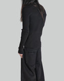 HELIOT EMIL - TIED ZIP KNIT - 082plus