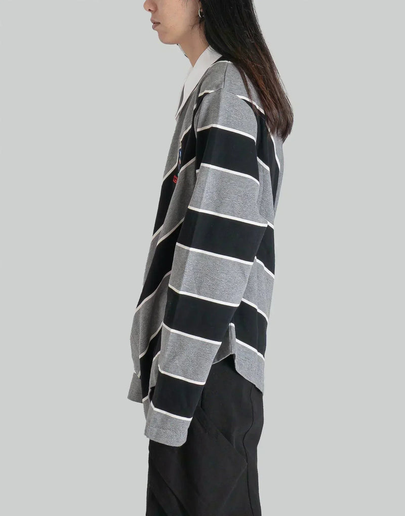 Charles Jeffrey LOVERBOY - TOPSY TURVY RUGBY POLO - 082plus