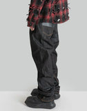 JUNTAE KIM - TWISTED TAPE TROUSERS - 082plus