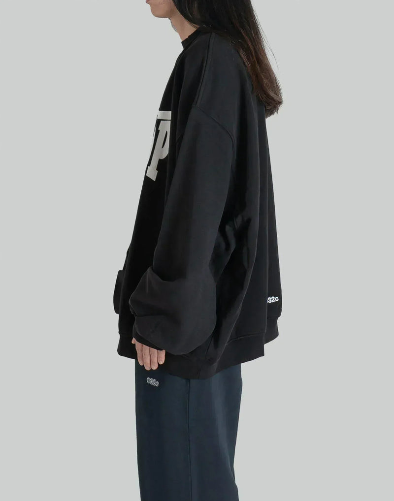 032C - 'VICTOR'' BUBBLE CREWNECK - 082plus